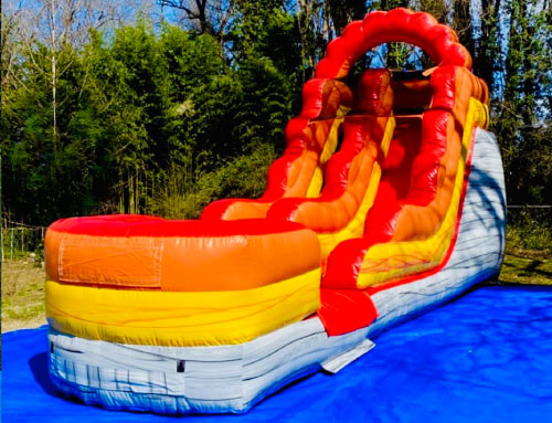 15 Tall Fire Marble Wet Dry Inflatable